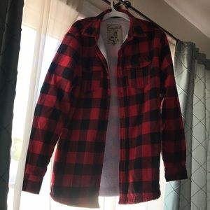 Men’s oversized cozy flannel
